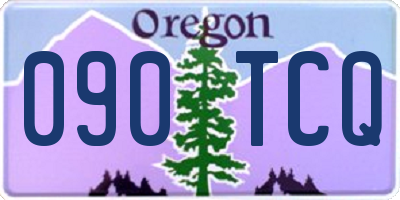OR license plate 090TCQ
