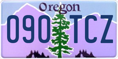OR license plate 090TCZ