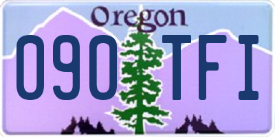 OR license plate 090TFI