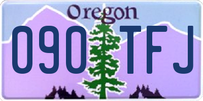 OR license plate 090TFJ