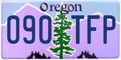 OR license plate 090TFP