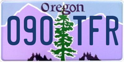 OR license plate 090TFR