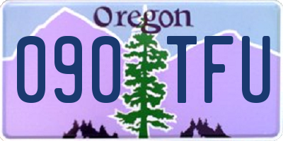 OR license plate 090TFU