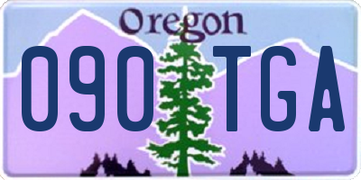 OR license plate 090TGA