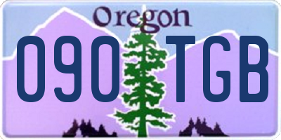 OR license plate 090TGB