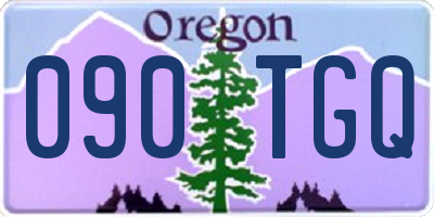 OR license plate 090TGQ