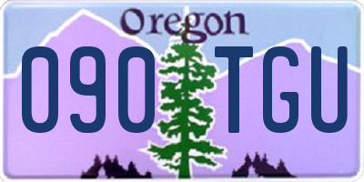 OR license plate 090TGU
