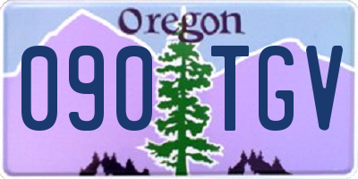 OR license plate 090TGV