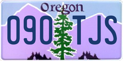 OR license plate 090TJS