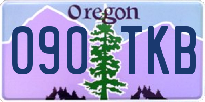 OR license plate 090TKB