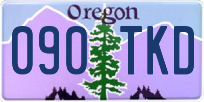 OR license plate 090TKD
