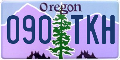 OR license plate 090TKH