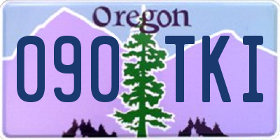 OR license plate 090TKI