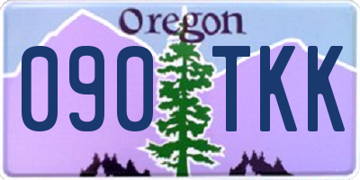 OR license plate 090TKK