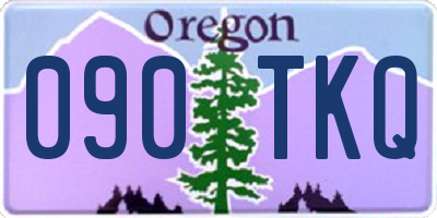 OR license plate 090TKQ