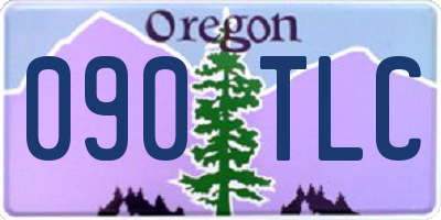 OR license plate 090TLC
