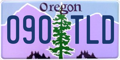 OR license plate 090TLD