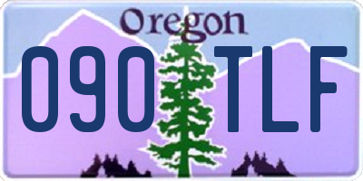 OR license plate 090TLF