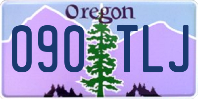 OR license plate 090TLJ