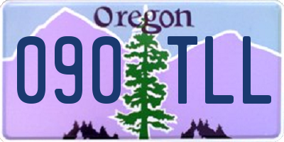 OR license plate 090TLL