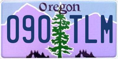OR license plate 090TLM