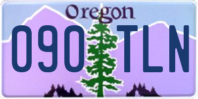 OR license plate 090TLN