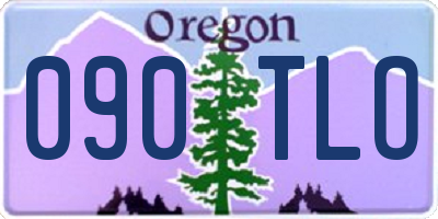 OR license plate 090TLO