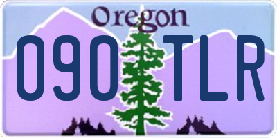 OR license plate 090TLR