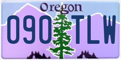 OR license plate 090TLW