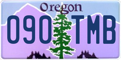 OR license plate 090TMB