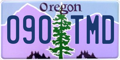OR license plate 090TMD