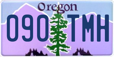 OR license plate 090TMH