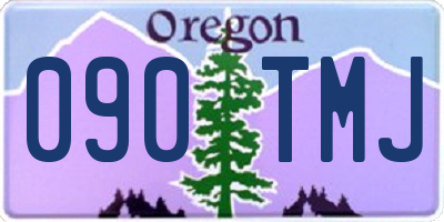 OR license plate 090TMJ