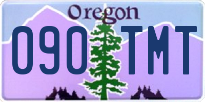 OR license plate 090TMT