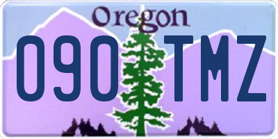 OR license plate 090TMZ