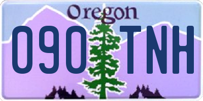 OR license plate 090TNH
