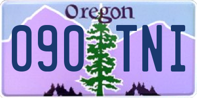 OR license plate 090TNI