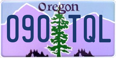 OR license plate 090TQL