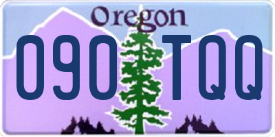 OR license plate 090TQQ