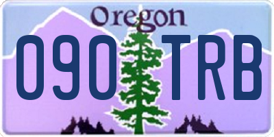 OR license plate 090TRB