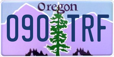 OR license plate 090TRF