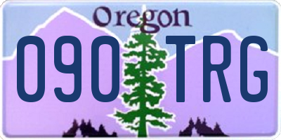 OR license plate 090TRG
