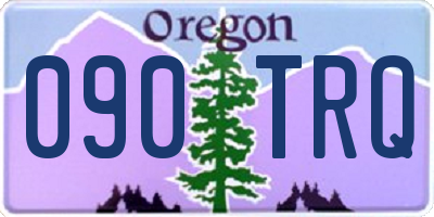 OR license plate 090TRQ