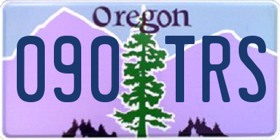 OR license plate 090TRS