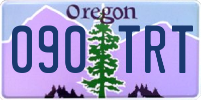 OR license plate 090TRT