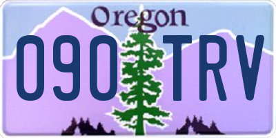 OR license plate 090TRV