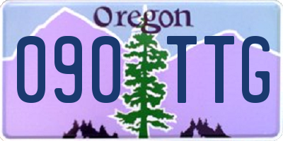 OR license plate 090TTG