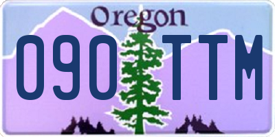 OR license plate 090TTM