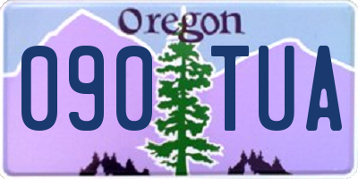 OR license plate 090TUA