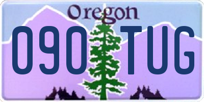 OR license plate 090TUG